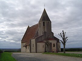 The church in Vitry-sur-Loire