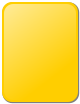 Symbolhafte Darstellung einer gelben Karte