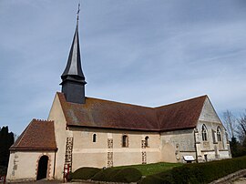 The church in Dampierre-sur-Avre