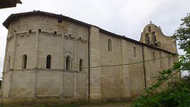 The church of Saint-Seurin in Galgon