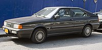 Audi Coupé, US-Version (1984–1988)