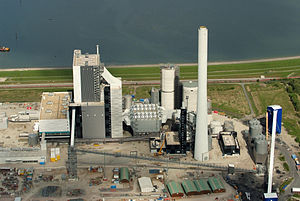 Neubau des Kraftwerks (Stand Mai 2012)