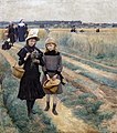 Thursday's walk in the fields, 1888. Musée des Augustins Toulouse