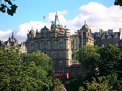 The Bank of Scotland headquarters on The Mound