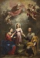 Image 12The "Heavenly Trinity" joined to the "Earthly Trinity" through the Incarnation of the Son–The Heavenly and Earthly Trinities by Murillo (c. 1677) (from Trinity)