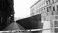 Gehweg entlang der Berliner Mauer, 1961