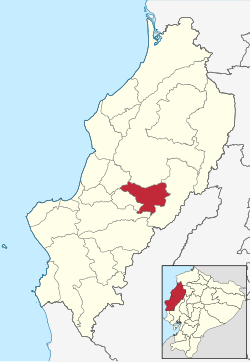 Der Kanton Bolívar in der Provinz Manabí
