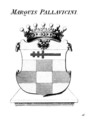 Wappen der Marquis Pallavicini