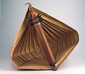 Rote Island, Indonesia. Sasando bamboo-tube zither with wire strings and leaf resonator.