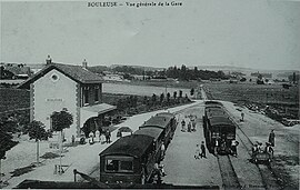 The railway station in 1905