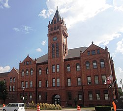 The Champaign County Courthouse in Urbana