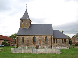 The church in Chevières