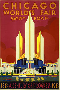 Poster for Chicago World's Fair (1933)