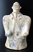 Anthropomorphic figurine; terracotta; 9th-16th century; Musée du quai Branly (Paris)