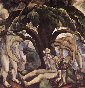 Below a Big Tree (1922)