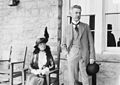 Gama and his wife, Elizabeth Bates Volck Hearn da Gama, at the 1914 Niagara Falls peace conference