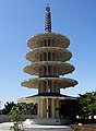 The five-tiered Peace Pagoda Japantown, San Francisco