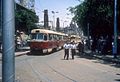 Jakobs-Gelenkwagen Tatra K5 der Straßenbahn Kairo, 1977