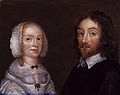 Image 17Lady Dorothy Browne and Sir Thomas Browne is an oil on panel painting attributed to the English artist Joan Carlile, and probably completed between 1641 and 1650. The painting depicts English physician Thomas Browne and his wife Dorothy.
