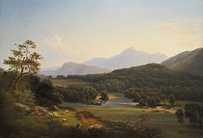 Mount Chocorua and Saco River from North Conway, 1856