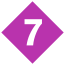 "7" train symbol
