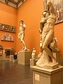 Room 46b; Cast Court—Plaster Cast of David and The Slave, by Michelangelo