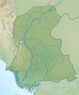 Chinna Creek is located in Sindh