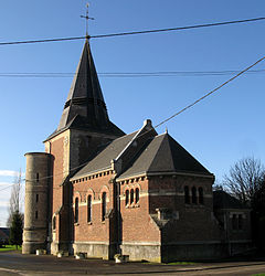 The church in Poeuilly