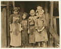 Image 38Children workers c. 1912. Some children who worked in South Carolina textile mills went to school half a day and worked before and after school—and eight or nine hours on Saturday. (from South Carolina)