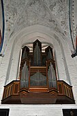 The Schuke organ next to the high altar