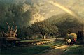 The Rainbow in the Berkshire Hills by George Inness, 1869