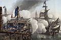 Bei der Vernichtung der Mittelmeerflotte vor Abukir (1798) fiel auch Admiral Brueys