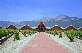 Bodegas Ysios in der Rioja Alavesa