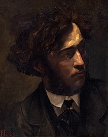 Porträt von Augustin Fumadelles, 1863, Jean-Paul Laurens