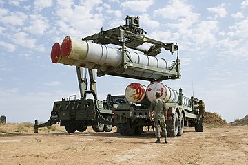 22T6 loader-launcher from S-400 and S-300 systems