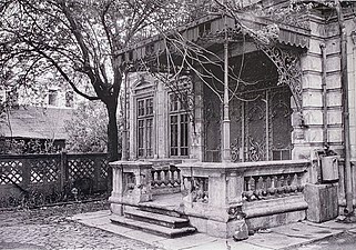 Intrarea Libertății no. 3, Bucharest, c.1900, demolished in the 1980s, unknown architect