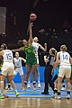 Image 14Initial jump at the match for the 3rd place in the FIBA Under-18 Women's Americas Championship Buenos Aires 2022 between Argentina and Brazil. (from Women's basketball)