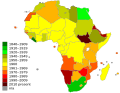 Image 34Dates of independence of African countries (from History of Africa)