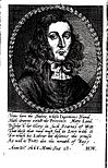 Porträt George Alsops in der Erstausgabe von „A Character of the Province of Maryland“ (1666)