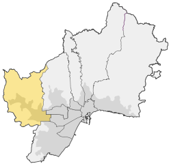 Location of Campanillas