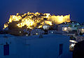 The castle of Kythira by night