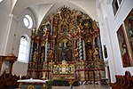 Altar in der Kirche Heiligen Jungfrau Maria