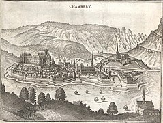 Chambéry in 1645.
