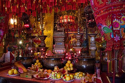 Jingxiang temple altar