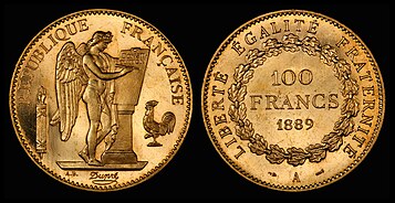 France 1889-A 100 Francs