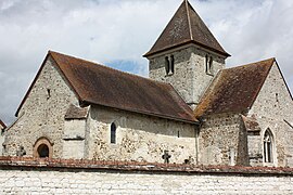 The church in Granges-sur-Aube