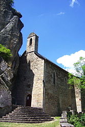 The chapel of Verdale, in Latouille-Lentillac