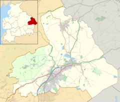 Higherford is located in the Borough of Pendle