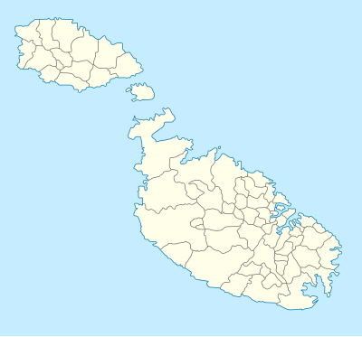 Map of Malta and the 14 teams of the 2019–20 Premier League