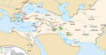 Achaemenid Empire (550-330 BC) in 500 BC.
